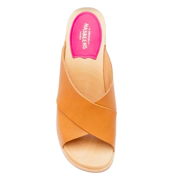 Swedish Hasbeens Anette Leather Sandals EU size 41/ US 11 - Picture 3 of 15